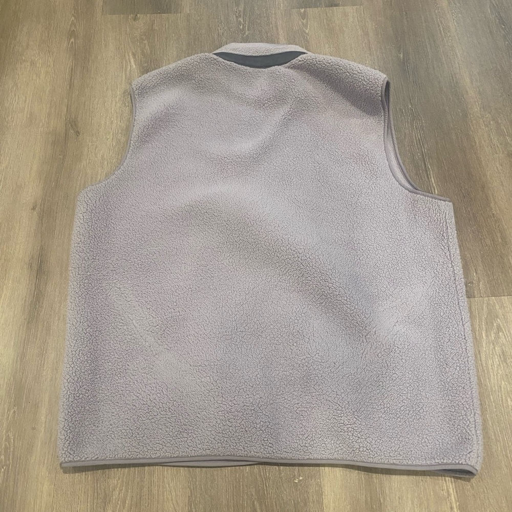 Greyson Gray Fleece Vest with Standing Collar - Picture 2 of 4